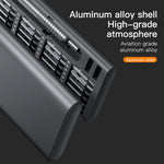 51-in-1 Manual Screwdriver Set with Strong Magnetic Functionality Aviation-grade Aluminum Alloy Shell Ergonomic Design Suitable for Various Screw Types