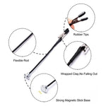 12PCS Magnetic Bendable Alligator Clip Sticks Set Model Painting Stand Base Holder Modeling Tools For Airbrush Easy Install