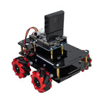 4WD Smart Car Chassis Mecanum Wheel Tracking DIY Kit Omnidirectional Wheel Four-wheel Drive Robot Remote Control Car