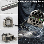 Metric Tape Measure 3/5/7.5M Stainless Steel Anti-corrosion Retractable Ruler Hollow Design Woodworking Measuring Tools Gadget