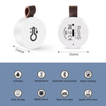 Wireless bluetooth 5.0 Mini Thermometer Hygrometer Smart Data Logger Temperature Humidity Recorder Meter APP Control MEMS Sensor Alarm