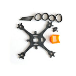 Velociraptor 2 Inch 90mm / 3 Inch 116mm 1S 2S Frame Kit Compatible with O4 Lite Air Unit Digital System for FPV Racing Drones