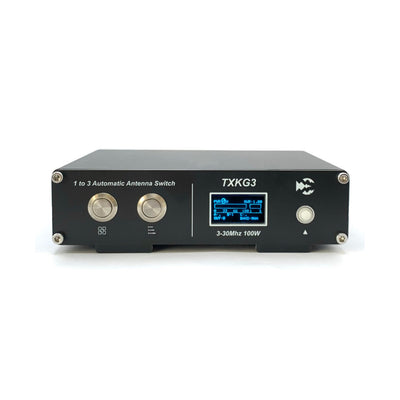 TXKG3 Antenna Switch 1 Radio to 3 Antennas Automatic Switcher for Short Wave Radio