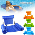 LinkMejor Summer Floating Row Swimming Pool Floats Foldable Air Mattresses Bed Beach Water Sports Lounger float Chair Hammock Mat