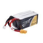 LinkMejor 22.2V 1300mAh 75C 6S XT60 Plug Lipo Battery for FPV RC Racing Drone