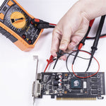 Universal Multimeter Test Hook with Miniature Plane Type IC Clip and Probe Needle Versatile for High Pressure Differential Applications Accurate Readings and Secure Connectivity