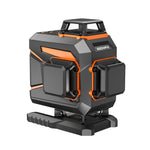 Laser Level GOCHIFIX 4x360 16 Line 4D Self Leveling Green Laser Level Horizontal Vertical Level Tool for Construction Sharp 520 Laser Tube 5.2Ah Rechargeable Battery Pulse Mode & Remote Controller