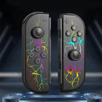 NS01 Left and Right Handles for Switch RGB Joycon Game Controller NS bluetooth Host Handles with Remote Wake-up