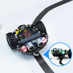 Yahboom Microbit Smart Robot Car Video Remote Control with WiFi Image Module for Kids Programming Educational Learn DIY Electronic Kit