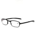 TR90 Folding Reading Glasses with Zipper Case Unisex Portable Lightweight Presbyopic Eyeglasses Readers Eyewear +1.5 ~ 3.5
