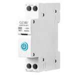 GEYA WiFi/ZigBee Tuya Smart Circuit Breaker MCB With Metering 63A DIN Rail Energy Monitoring APP & Voice Remote Control with Alexa Google Assistant Over Under Voltage Protection