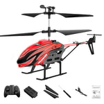 DWi H10 2.4G 3.5CH Aluminum Alloy Lighting 360 ° Intelligent Obstacle Avoidance Altitude Hold RC Helicopter RTF