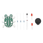 Electronic DIY Weevil Eye LED Light Kit Multiple Color Easy Assembly Student Experiment DIY Light Module Kit for Soldering