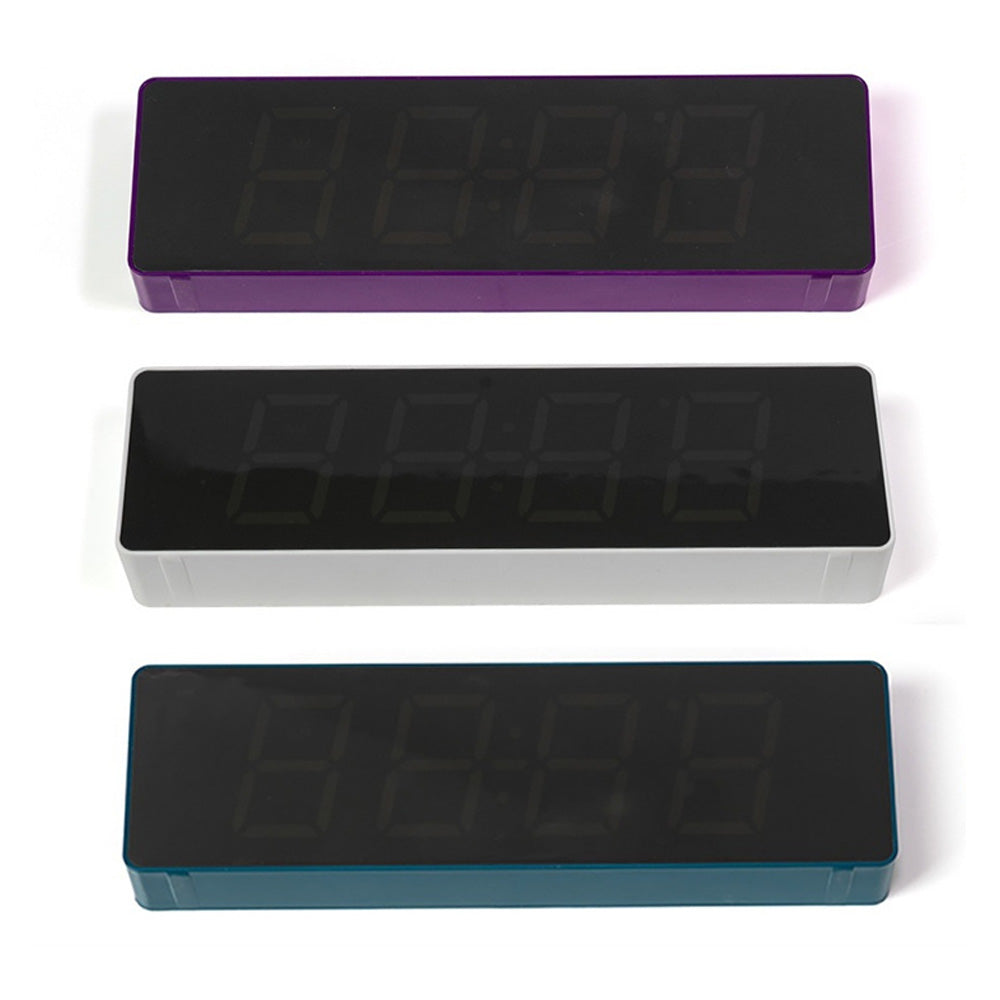 DIY ESP8266 IoT WiFi RGB Colorful Clock Kit with Real-Time LED Colors Multiple Alarms Temperature and Humidity Display 5V DC Power Supply