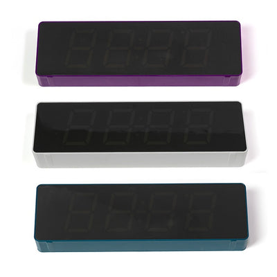 DIY ESP8266 IoT WiFi RGB Colorful Clock Kit with Real-Time LED Colors Multiple Alarms Temperature and Humidity Display 5V DC Power Supply
