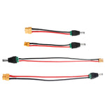 LinkMejor DC 5.5mm*2.5mm Female to Amass XT30/XT60 Female Connector Plug Cable for LinkMejor 6 in 1 PRO/ToolkitRC Charger