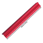 Metric & Imperial Marking V-Ruler High Precision Durable Aluminum Alloy Versatile Parallel/Vertical Line Scribe Marking Gauge