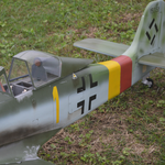 LinkMejor FOCKE WULF TA-152H 2400mm Wingspan 1/6 Scale Balsa Wood RC Airplane KIT