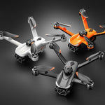 LinkMejor YL09 WiFi FPV with 4.3inch LCD Screen Controller 720P HD Dual Camera Servo Gimbal One-Key Spray 360° Obstacle Avoidance Brushless RC Drone Quadcopter RTF