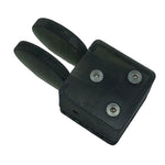 QU-2020 CW Key Automatic Morse Magnetic Adsorption Base Mini Dual Paddle Key Morse Code Keyer for SW Radio