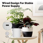 LinkMejor Tuya WiFi Watering Pump Timer Device Irrigation System Garden Tools Sprinkler Wired Design Auto Mode Manual App Control