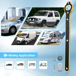 Jack Ratchet Wrench Dual Interface Design High Strength Steel Anti Rust Portable Labor Saving Tool