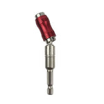 Magnetic Hex Ring Screwdriver Bit 1/4" Quick Change Holder Extension Rod High-Quality Construction Versatile for Drilling Fastening Guiding Screws
