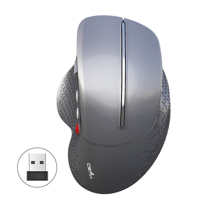 LinkMejor T32 2.4G Wireless Vertical Gaming Mouse 1200-4800 DPI Aluminum Side Roller 6 Keys Ergonomic Design Anti Mouse Hand Gamer Mice for PC Laptop Computer