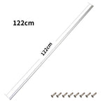 LinkMejor Woodworking 19*12.7mm T Track with Predrilled Mounting Holes for Quick Ratchet Rail Clamps for M6/M8 Slot Hold Down Clamps Featherboard