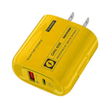 [GaN Tech] APD-555 45W 2-Port USB PD Charger USB-A+USB-C PD Fast Charging Wall Charger Adapter EU Plug US Plug for iPhone 16 15 14 13 Pro Max for Huawei Mate XT for Xiaomi MIX Fold4 for Samsung Galaxy Z Flip6