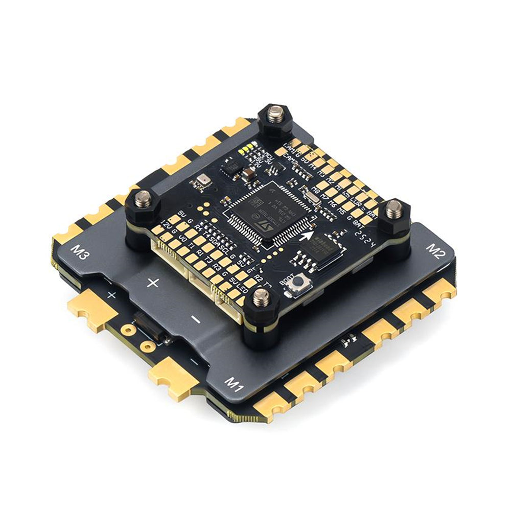30.5*30.5mm LinkMejor ARGUS PRO ECO Stack F722 Flight Controller 100A 4-8S 8-bit / 32-bit ESC for RC FPV Racing Drones