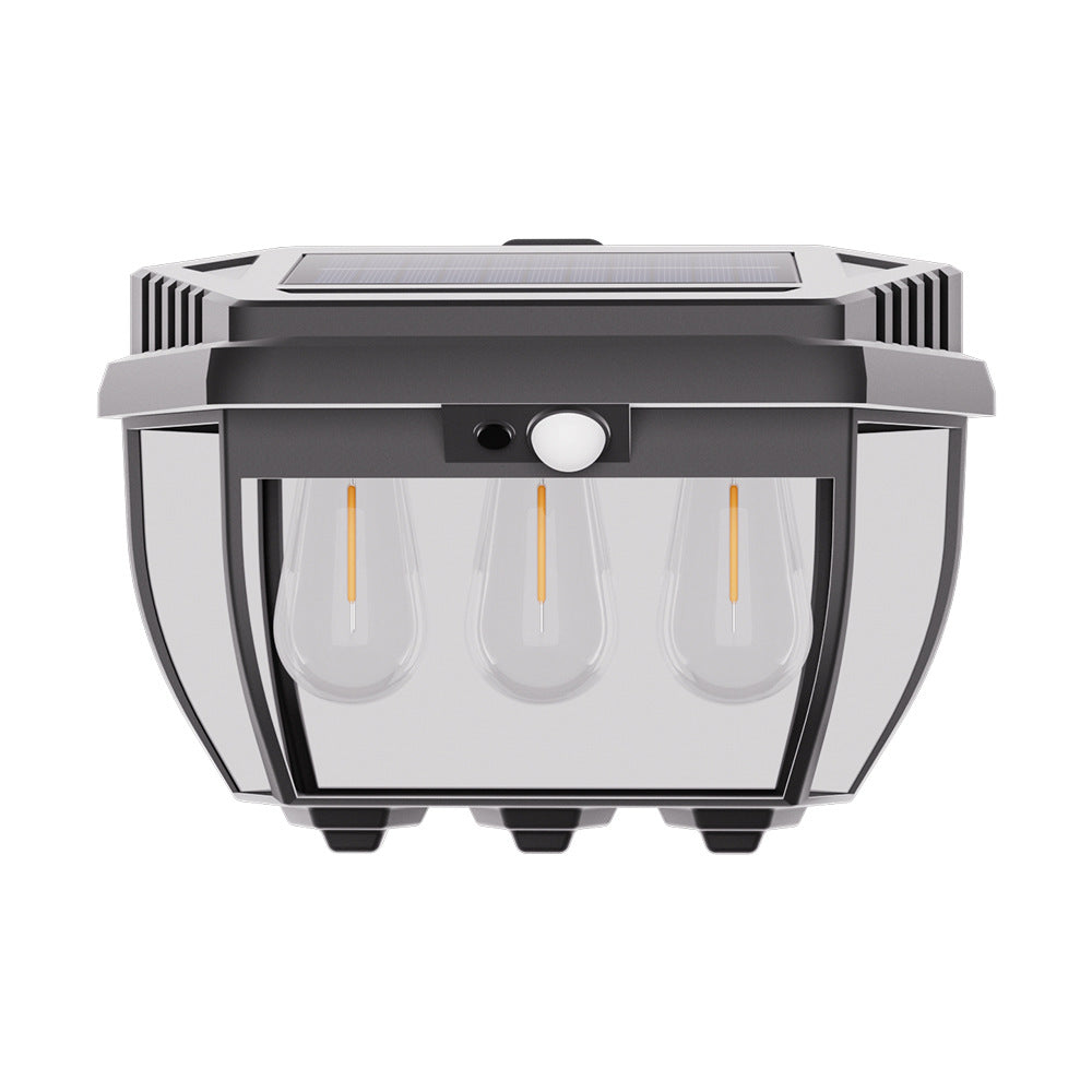 Elfeland HW 669 Solar Motion Sensor Wall Light 5W LED IP65 Waterproof Solar Outdoor Light for Garden Fence Patio Pathway
