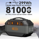 [USA Direct] FlashFish P56 Power Station 330W 81000mAh/3.7V Solar Power Generator Outdoor Power Supply Lifepo4 Battery for Home Outdoor