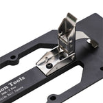 LinkMejor TOOLS Track Saw Square Right Angle Guide Circular Saw Guide Rail Angle Stop Compatible with Makita and Festool Guide Rail