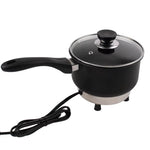 Car Electric Frying Pan 12V/24V Lighter Power Supply Cooking Pot Travel Cooker Fast Heating for Camping RV Road Trip
