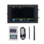 Handheld Spectrum Analyzer ZQ6 35MHz-6000MHz with Tracking Source Signal Generator ARM Processor 4.3 Inch Touchscreen Portable RF Testing Device