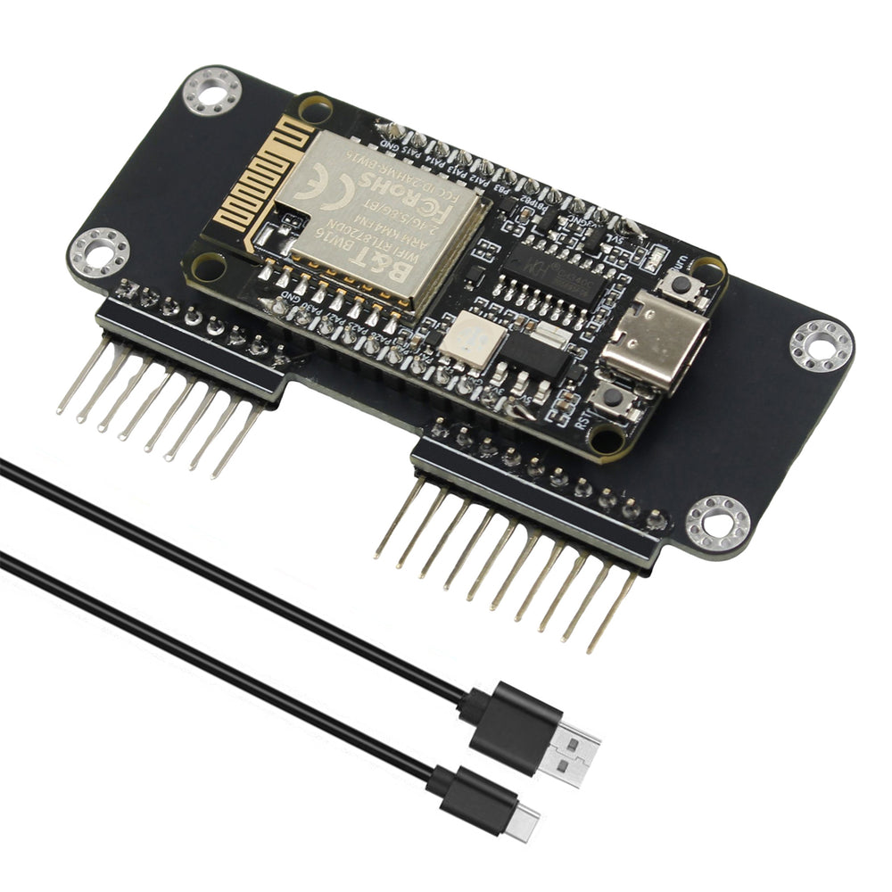 Flipper Zero BW16 5G WiFi Deauther Module Dual Band 2.4GHz/5GHz Pre-Flashed Firmware GPIO Expansion Board IoT Development Board ESP32 CC1101 NRF24