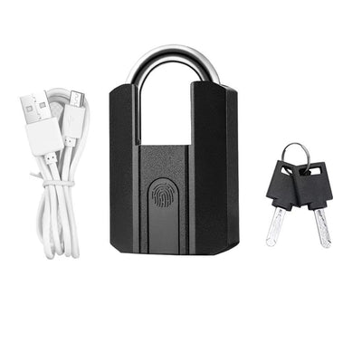 LinkMejor J916 Smart Bluetooth Fingerprint Padlock APP TT Electronic Lock IP67 Waterproof for Home Office Luggage and Outdoor Security