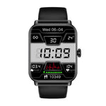 NY39 1.83inch HD Screen bluetooth Call Heart Rate Blood Pressure Blood Oxygen Monitor Sleep Monitoring Multi-sport Modes Music Playback IP68 Waterproof Smart Watch