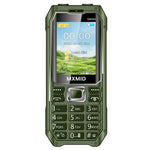 MXMID Q6000 Mini 2G GSM 2.4-inch Dual SIM Card 1800mAh FM Big Buttons Dual LED Flashlights Type-C Mobile Phone