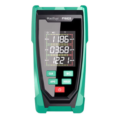 LinkMejor FY8825 Geiger Counter Nuclear Radiation Detector X/γ/β Ray Radioactivity Tester LCD Display Rechargeable Lithium Battery Portable Radiation Meter Safe Threshold Alarm