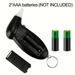 Portable LED Digital Display Alcohol Tester Accurately Test LCD Backlight Display Sound Alert 0.1 Accuracy Alcohol Tester