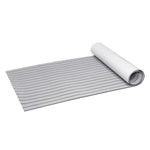 300x90x0.6cm Gray EVA Boat Flooring Faux Teak Decking Sheet Pad