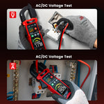 LinkMejor Direct KAIWEETS 602 Digital Clamp Meter AC/DC 600V 600A HD Color Screen Intelligent Mode Precision Tool for Safe Measurements