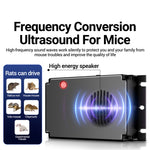 12.5Khz Car Ultrasonic Mouse Repellent Electronic Mouse Repellent Car Mouse Repellent Warehouse Mouse Repellent for Households Canteens Warehouses Hotels Farms