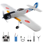 Kootai Ki84 WWII Fighter 690mm Wingspan 2.4GHz 4CH Built-in Gyro 3D/6G Switchable One Key Aerobatics EPP RC Airplane BNF/RTF Supports SBUS GPS for Beginners