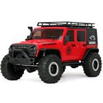 LinkMejor EX86100 V3 Rock Cruiser 1/10 2.4G 4WD RC Car 2 Speed Class Crawler Off-Road Climbing Truck LED Light Hobbywing ESC Steel Frame Straight Axle Oil Shock Vehicles Models Toys