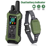 PC30 Electric Dog Training Collar Remote Control Pet Anti Bark IP67 Waterproof Rechargeable Beep Shock Vibration Mode 3140000ft² Range Type-C Charging Remote Pet Controller