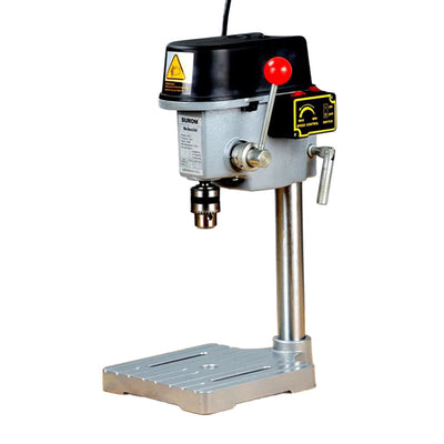 High Speed Mini Drilling Machine 340W Adjustable 3 Speed Benchtop Drill Press 1-10mm Chuck for Wood Plastic Aluminum