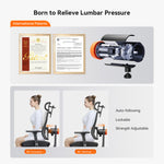 LinkMejor MagicH-BPro Ergonomic Chair with Footrest, Auto-Following Backrest Headrest, Adaptive Lower Back Support, Adjustable Armrest, 4 Positions to Lock
